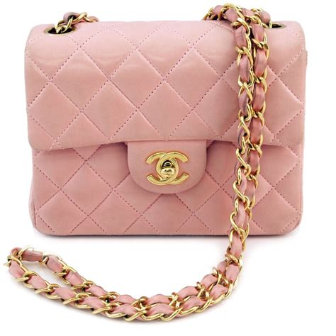 bolsa chanel original rosa|pre owned Chanel.